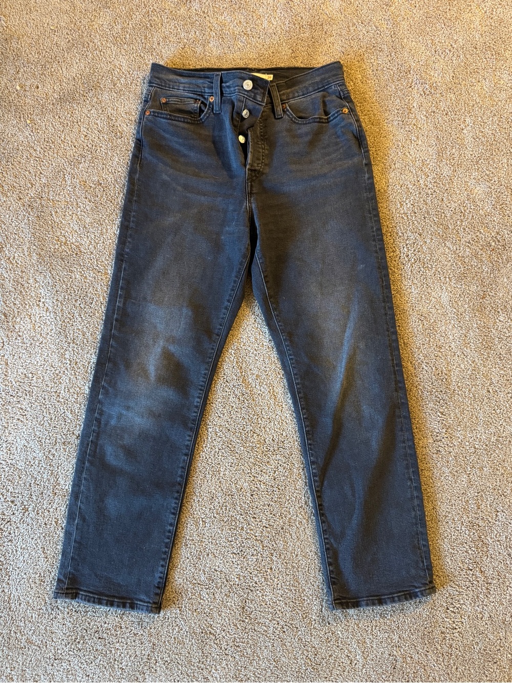 Women’s Levi’s Gray Slim Straight Jeans
